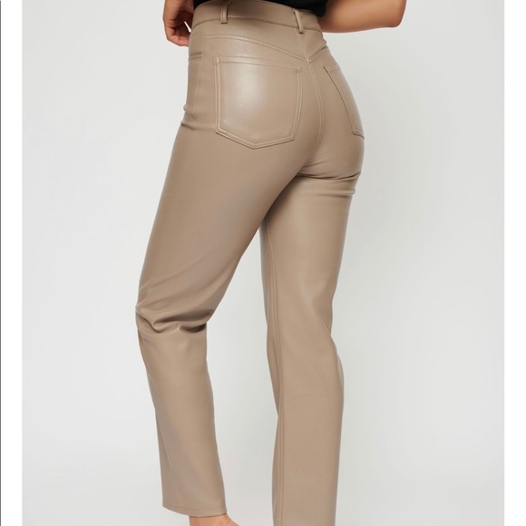 Dynamite Gisele Faux Leather Pants 